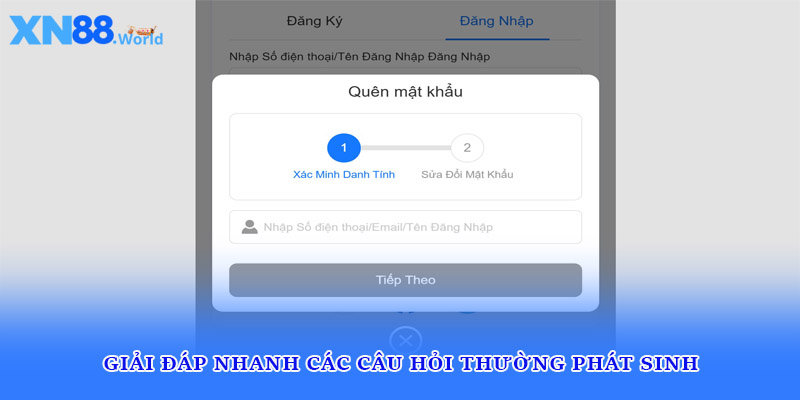 Giải đáp nhanh các câu hỏi thường phát sinh